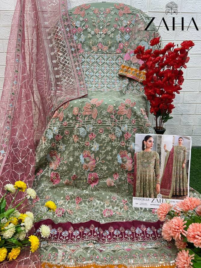 Chantelle Vol 5 Butterfly Net Embroidery Pakistani Suits Wholesale Market In Surat